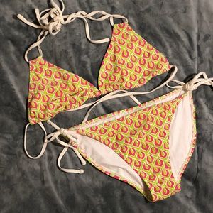 Lilly Pulitzer Geometric String Bikini